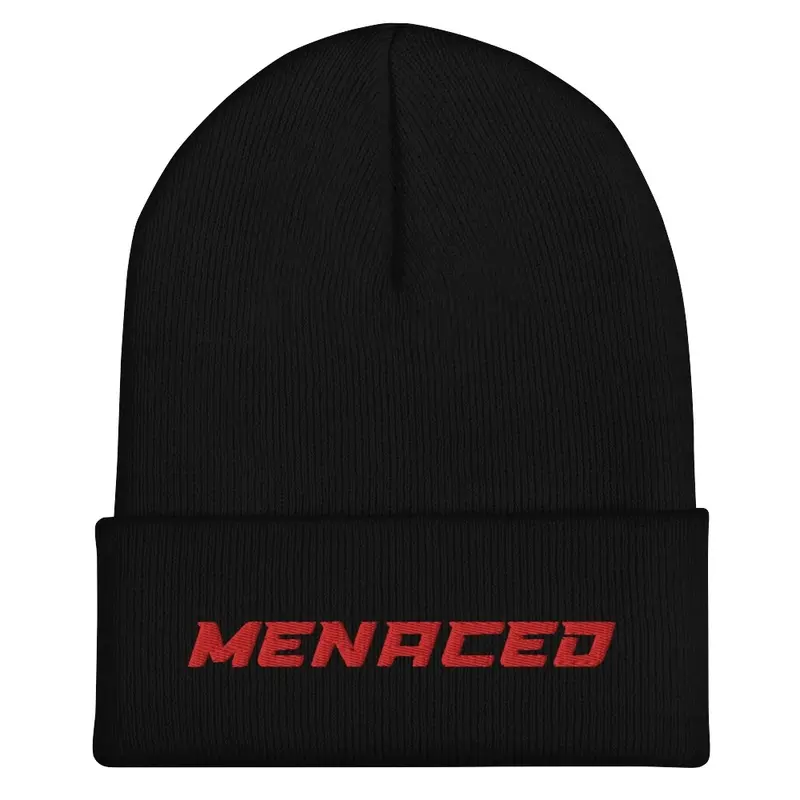 "MENACED" Beanie